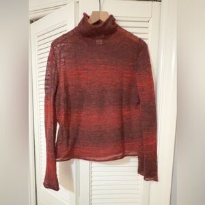 Tommy Bahama Vintage 90’s Sheer Mockneck Sweater - Mohair/Wool Blend